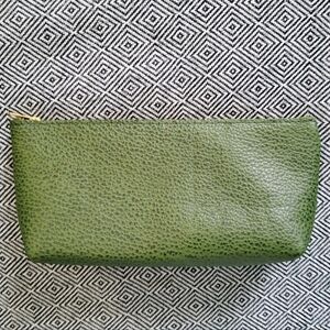 Portland Leather Goods Avocado utility pouch